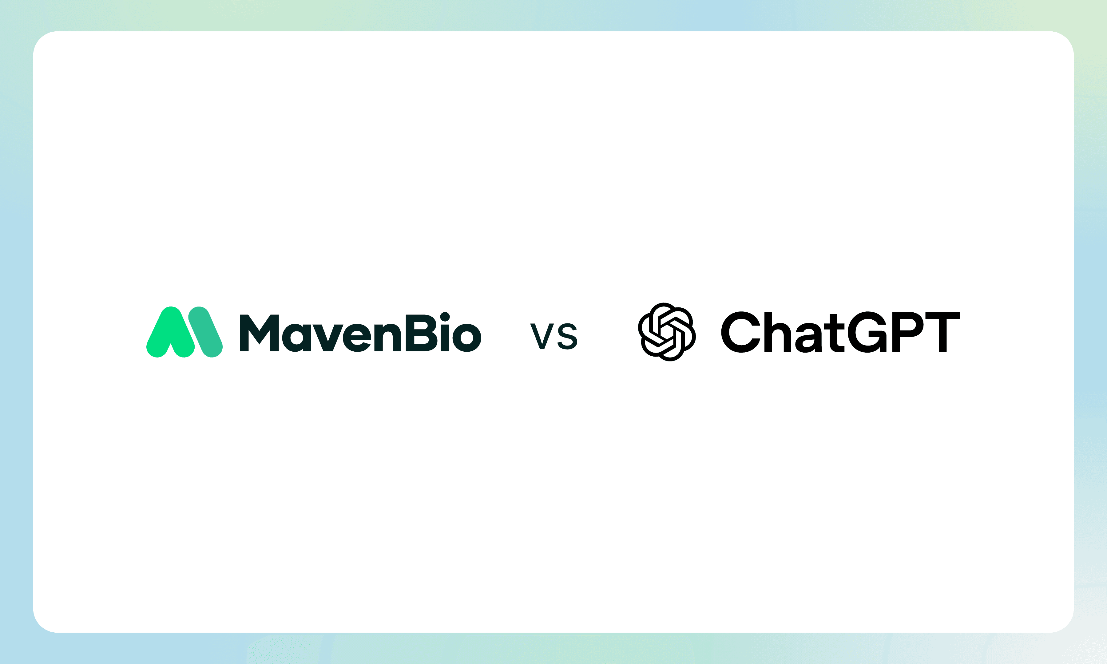 Maven Bio vs ChatGPT